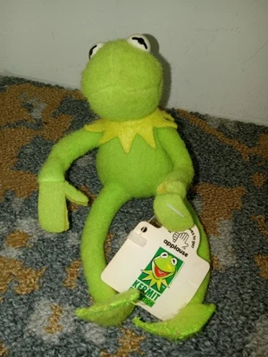 NWT Vintage Applause PLUSH KERMIT THE FROG POSEABLE Kermit MINI 7" Felt - Image 1 of 4