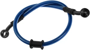 90Cm Tubo Freno Moto Tubo Olio Frizione Freno Moto Acciaio Intrecciato Tubo Fles - Foto 1 di 12