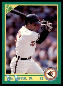 1990 Score Cal Ripken, Jr. Baseball Cards #2