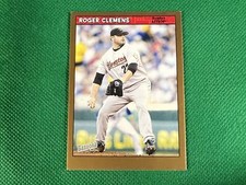 2006 Bazooka Gold Chunks #135 Roger Clemens Houston Astros