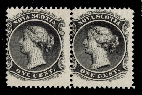 #8 pair Nova-Scotia Canada mint never hinged Cover