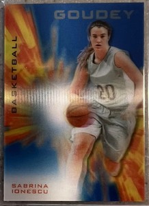 SABRINA lONESCU 💎3D-LENTICULAR ✨ROOKIE CARD✨ WGOAT!!! (GC) UPPER DECK