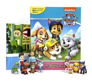 Paw Patrol My Busy Books - Storybook, 10 figurines, playmat - Picture 1 of 6