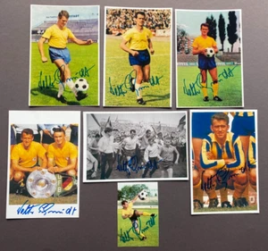 7x WALTER SCHMIDT Deutscher Meister 1967 signed 7 Fotos 10x15 Autogramme - Picture 1 of 1