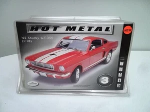 TESTORS 65 SHELBY GT-350 - 1:18 - HOT METAL - FACTORY SEALED - 1965 MUSTANG FB - Picture 1 of 6