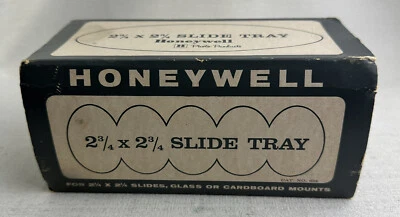 Vintage Honeywell 2 3/4 × 2 3/4 Slide Tray w/ Original Sleeve NEW - Image 1 of 3
