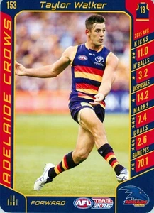 2016 ADELAIDE CROWS AFL Card TAYLOR WALKER - Picture 1 of 3