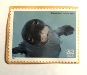 US #3105c MNH 1996 Endangered Species Hawaiian Monk Seal 32 cents used - Picture 1 of 1