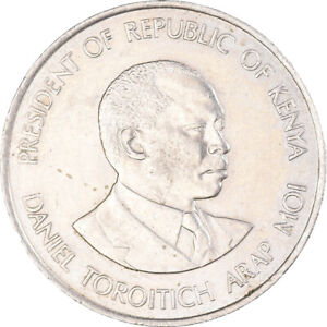 [#1041565] Coin, Kenya, Shilling, 1980, British Royal Mint, AU, Copper-ni
