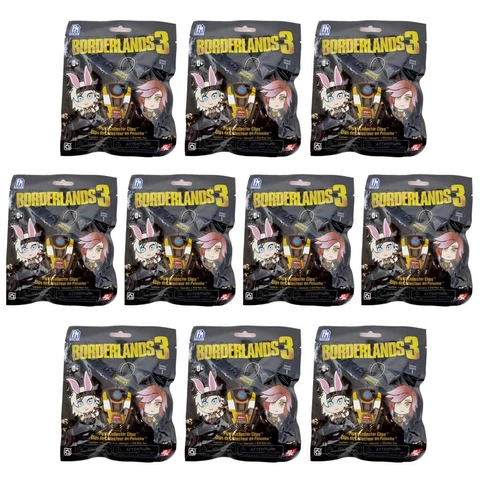 Borderlands 3 Plush Collector Clips Series 1 - Lot of 10 Sealed Blind Bags Cover