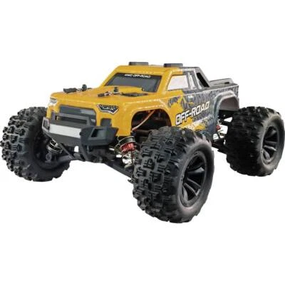 Amewi MEW4 Orange Brushless 1:16 RC Modellauto Elektro Monstertruck - Bild 1 von 4