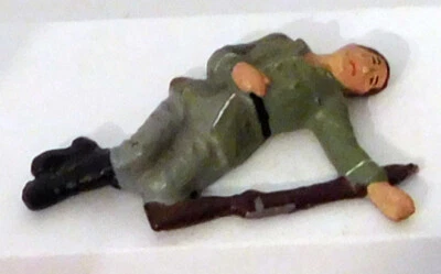 Немецкий мертвый солдат Lineol Duscha - Изображение 1 из 2