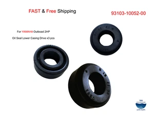 93103-10052-00 para Yamaha Outboad 2 HP sello de aceite carcasa inferior accionamiento x3 piezas  - Imagen 1 de 7