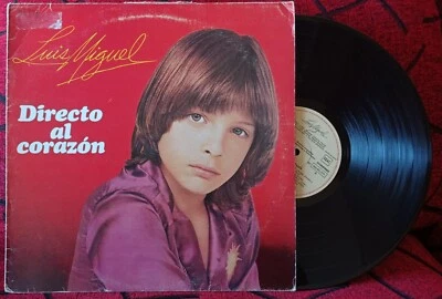 LUIS MIGUEL ** Directo Al Corazon ** 1982 SPAIN PROMO LP - Image 1 of 4