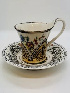 KPM Berlin Porzellantasse & Untertasse c1809. "Widmung: ""Deine liebende Schwester""" - Bild 1 von 12