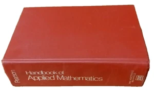 Vintage 1974 Handbook of Applied Mathematics by Carl Pearson 1st Edition HC/DJ - Imagen 1 de 4