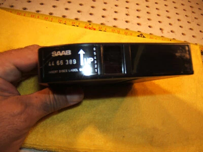 1998 Saab 900SE Cabrio CD changer 6 CD plastic Genuine OEM 1 Magazine,4466389 - Image 1 of 4