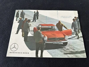 1964 1965 Mercedes Benz Worldwide Company Catalog W113 230SL W100 600 Brochure - Picture 1 of 7