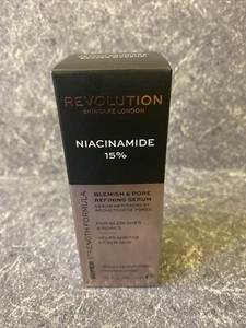 Revolution Skincare London Blemish and Pore Refining Serum 1.01 fl oz Vegan - Picture 1 of 4