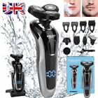 5in1 Men Electric Shaver Razor Wet Dry Rotary Cordless USB Rechargeable Charging