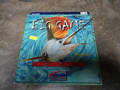 TUBERTINI BIG GAME MATASSE - FLUORO CARBON COMPETITION  -  25mt - Immagine 1 di 4