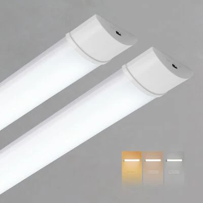 Led Feuchtraumleuchte 12m2 Stück Led Röhre 3750lm 3CCT3000K/4000K/6500K Decke... - Bild 1 von 4