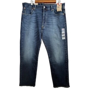 Levi's Men's 501 Original Fit Jeans Stretch Straight Leg 36 x 30 - Picture 1 of 8