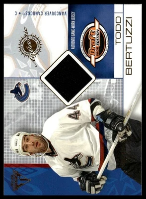 2001-02 Pacific Private Stock Titanium Draft #92 Todd Bertuzzi - Image 1 of 2