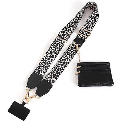 1 Correa para Teléfono Móvil con Cremallera Portátil Anti-pérdida Cordón Cartera Bandolera Bolso Foto 1 de 4