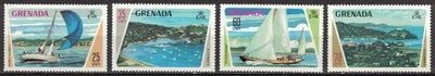 GRENADA: 1973 SC#486-89 MNH Yachting off Grenada AP4046 Foto 1 de 2