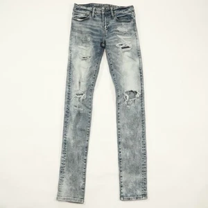 American Eagle Herren Skinny blau zerrissen Next Level Air Flex Jeans Größe 29x32 - Bild 1 von 9