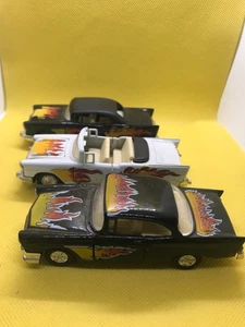 57 Chevy - Lot of 3 -  1:43.  2 x Hardtops 1 x Convertible - Picture 1 of 3