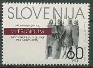 Eslovenia 1994 Batalla de Wippach Guerrero 92 nuevo - Imagen 1 de 1