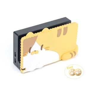GeekShare Anti-Kratz-Schalter Dock Abdeckung Haut weich Silikon Abdeckplatte JOJO Katze - Bild 1 von 8