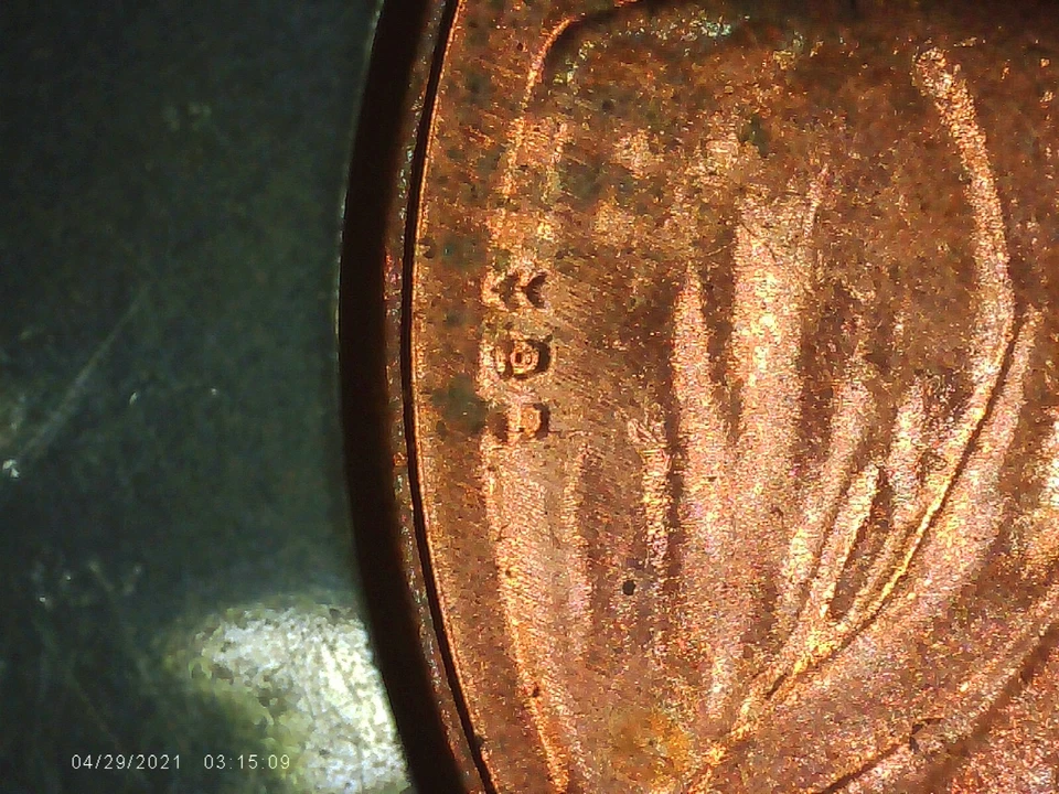 2018-D Lincoln Memorial Penny Double struck DDO & VDB doubling !!! - Image 1 of 4