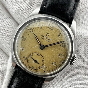 Orologio Uomo Vintage Omega 26.550B 1935 Carica Manuale Manufatura Acciaio 30mm - Imagen 1 de 16