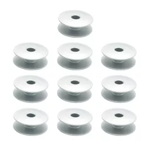 10x Large Capacity Aluminum Bobbins 25x10.6mm for Industrial Sewing Machines - Picture 1 of 4