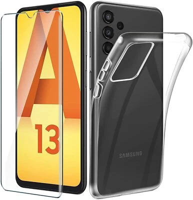 COVER CUSTODIA PER SAMSUNG GALAXY A13 4G + PELLICOLA IN VETRO TEMPERATO  - Immagine 1 di 4