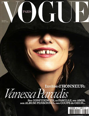 VOGUE Paris 12/2015 VANESSA PARADIS By KARIM SADLI Julia van Os ANAIS MALI @New@ - Image 1 of 4