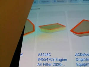 ACDELCO GM AIR FILTER 84554703 A3248C - Picture 1 of 2