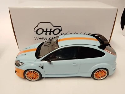 Automóvil Ford Focus RS MK2 Gulf Le Mans Tributo 2010 1/18 OT1011 - Imagen 1 de 2