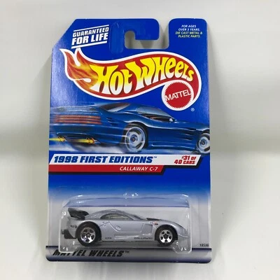 Mattel Hot Wheels 1998 First Editions Callaway C-7 #677 (31/40) - Image 1 of 3