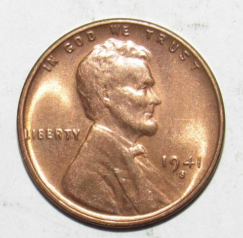 1941 S Lincoln Cent RD CH BU (T20) Cover