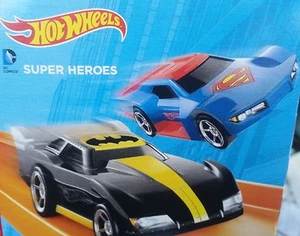 McDonald's 2016 Hot Wheels Super Heroes - #1 Superman & #2 Batman - Bild 1 von 1