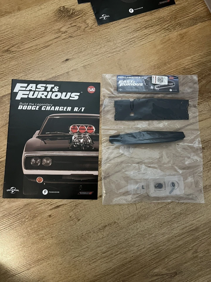 FANHOME 1/8 BUILD YOUR OWN DODGE CHARGER R/T THE FAST AND FURIOUS CAR ISSUE 56 - Image 1 of 1