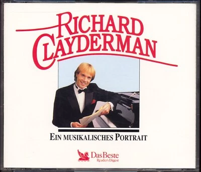 RICHARD CLAYDERMAN „Ein musikalisches Portrait“ 3-CD-BOX-SET Instrumental !NEU! - Bild 1 von 2
