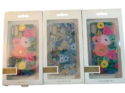 Rifle and co. (3 piezas) Fundas protectoras florales para iphone xs y x ~Gran descuento~ Foto 1 de 4