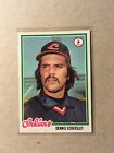 Topps 1978 Dennis Eckersley - Cleveland Indians #122 Near Mint Or Better