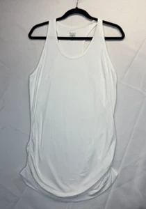 ATHLETA - Athletic Sleeveless Women’s White Shirt - Size Large - Picture 1 of 5