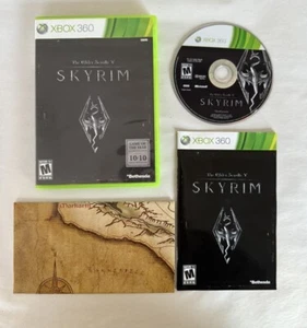 The Elder Scrolls V Skyrim Xbox 360 - Completo en caja original con mapa probado - Imagen 1 de 1
